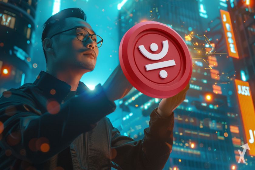 justin sun token just