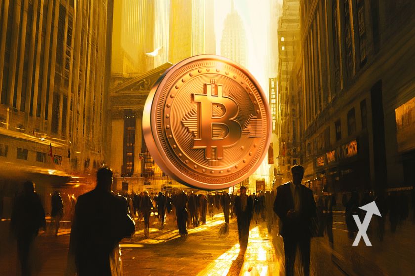 cover bitcoin crise financière mondiale