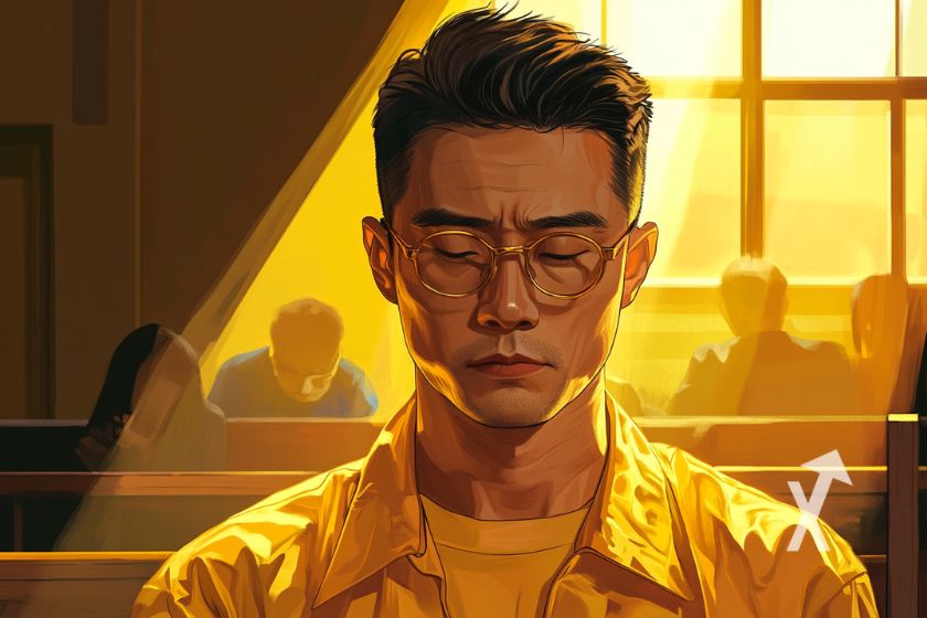 cover CZ Binance Justin sun DOJ