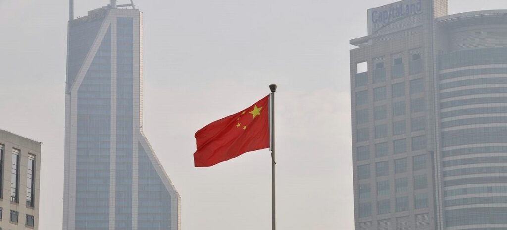 Le drapeau de la Chine