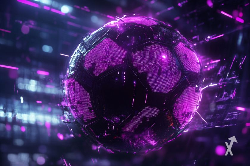 Un ballon de la FIFA dans la blockchain