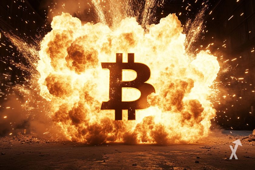 Une explosion Bitcoin