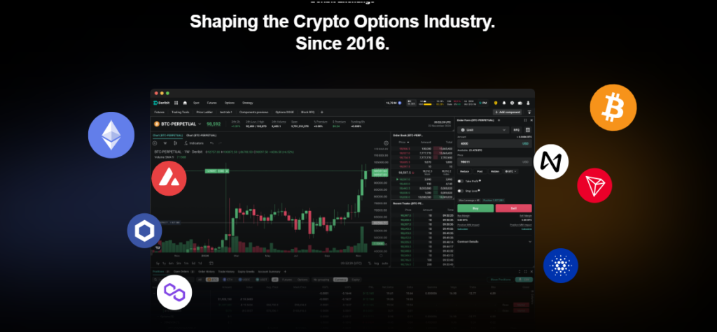 Deribit crypto dispo