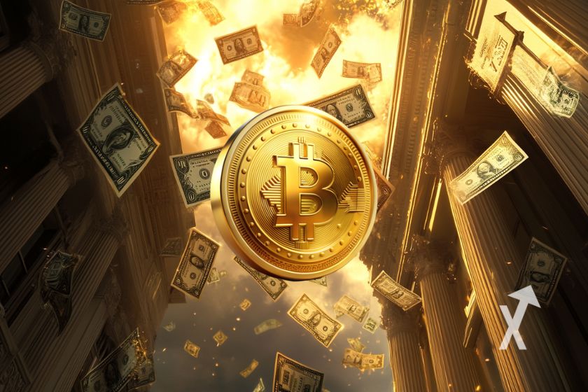 cover Bitcoin dette dollar