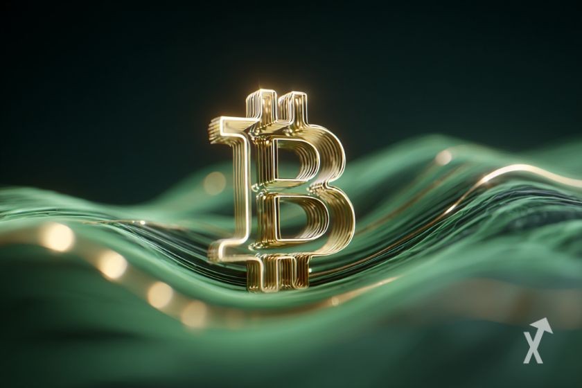 Bitcoin Cash sur une vague verte