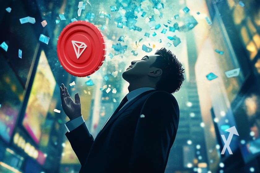 cover justin sun nasdaq Tron