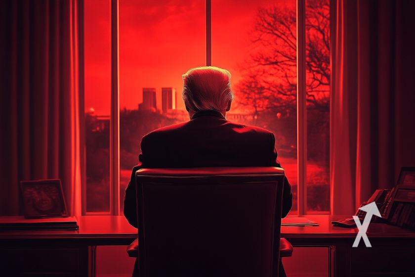 cover trump powell taux crypto