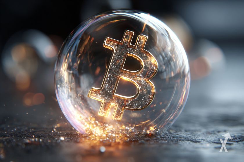 Bitcoin dans une bulle
