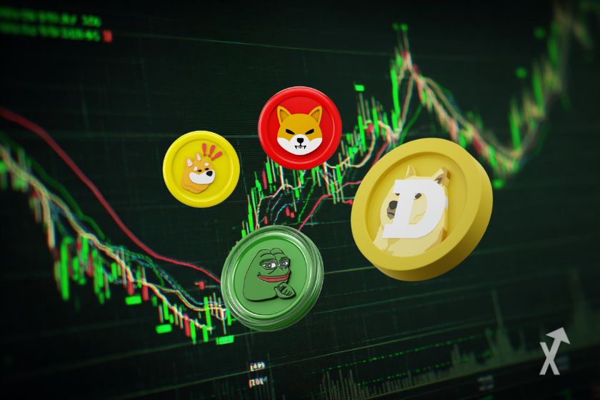 Des tokens de memecoins