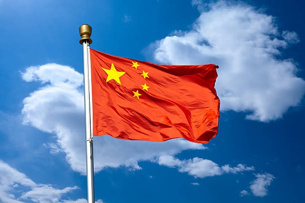 Le drapeau de la Chine