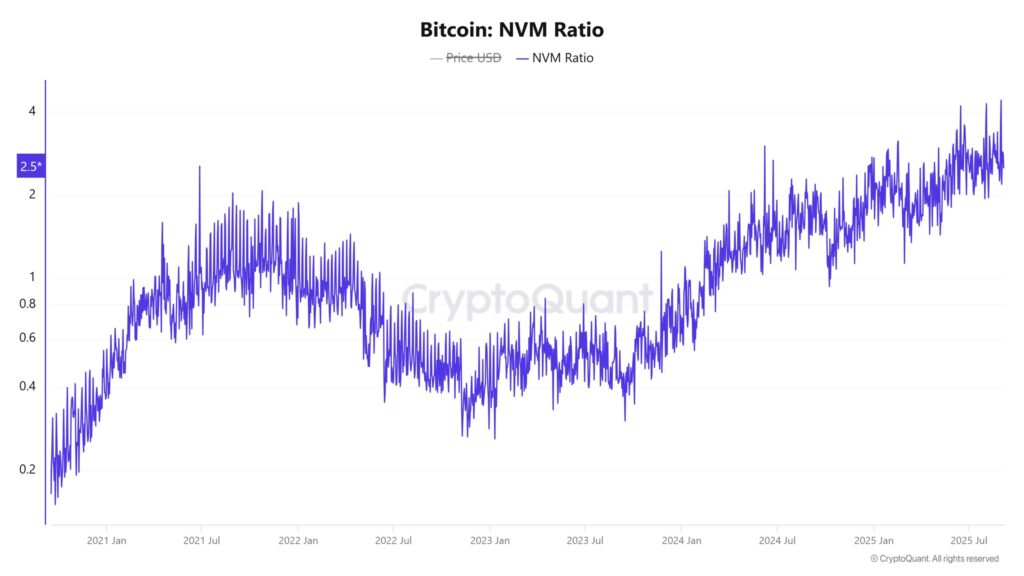 bitcoin nvm ratio