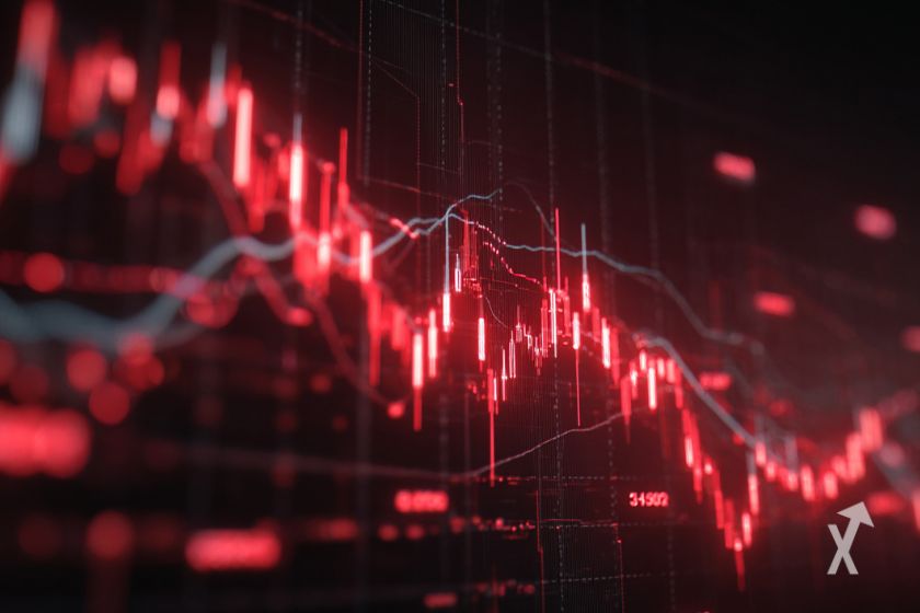 Les cryptomonnaies dans le rouge