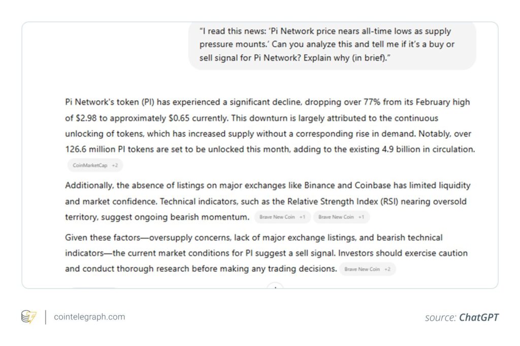 prompt chatgpt pour analyser les cryptos