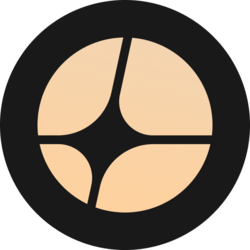 Le logo d'Aster arrondi avec un contour noir