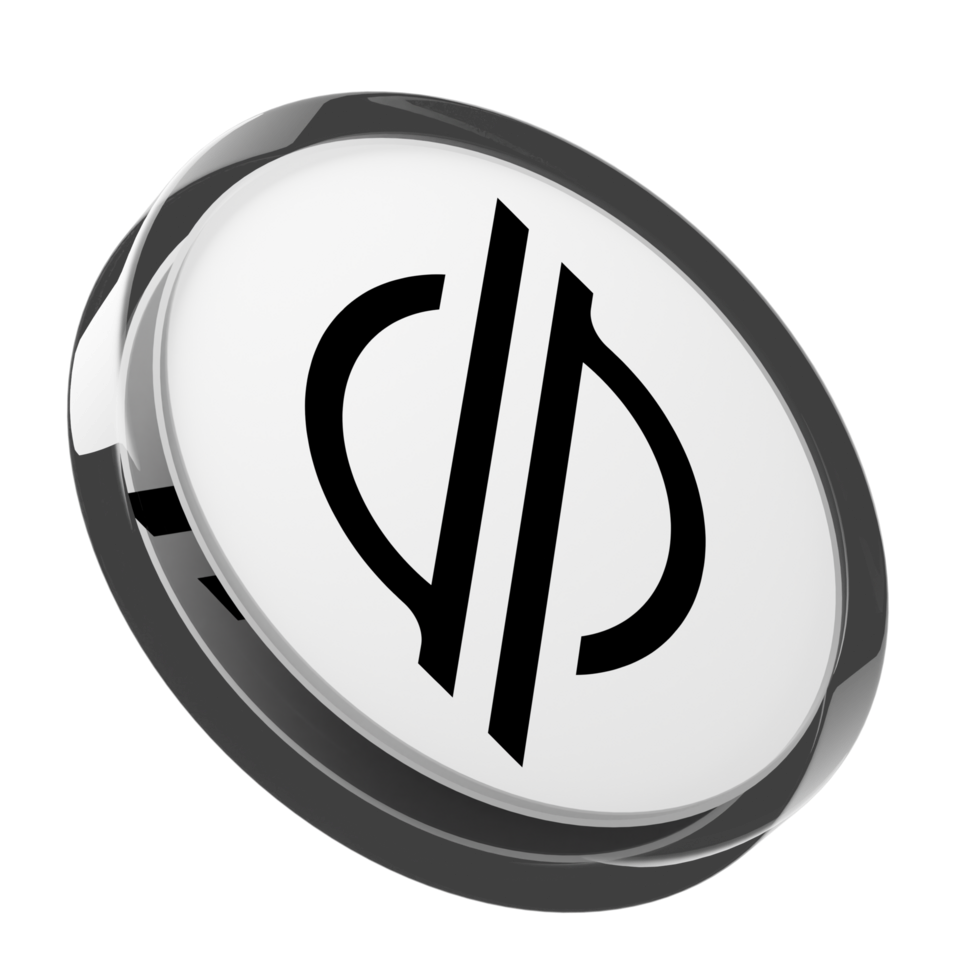 logo stellar xlm blanc et noir sur fond blanc