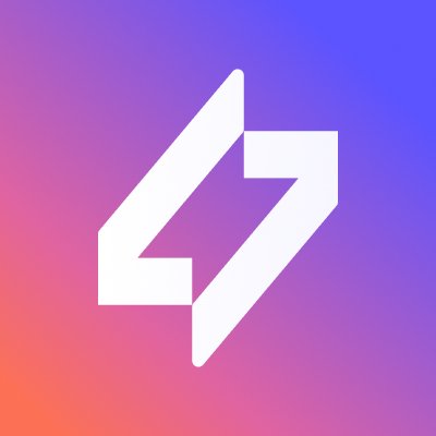 logo myriad en blanc sur fond dégradé bleu et rose