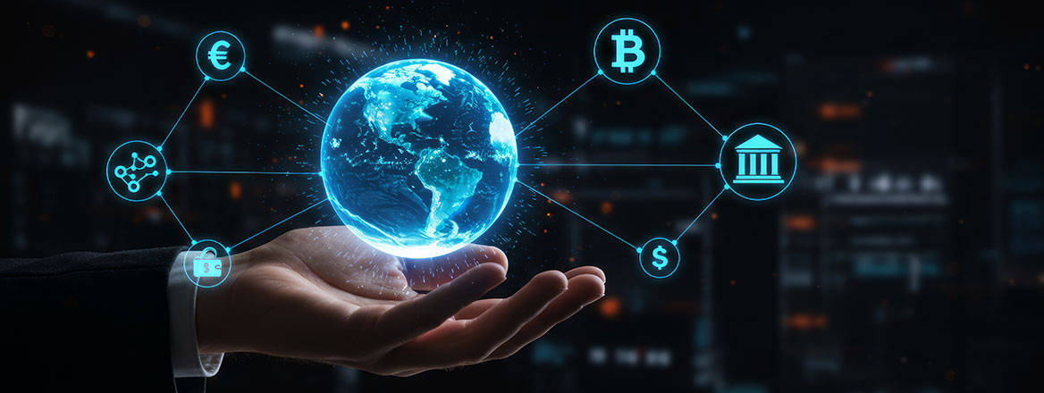 la finance dans le monde, pour illustrer notre développement à l'international