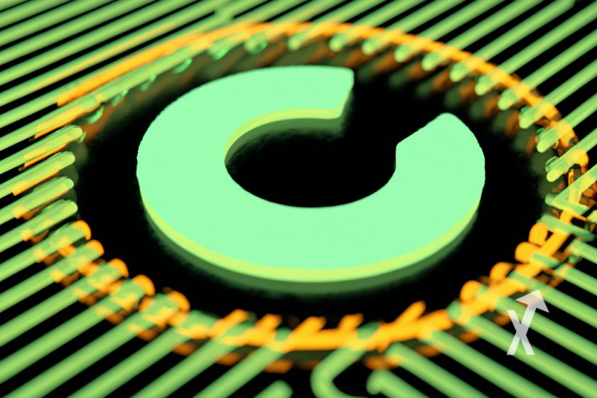 canton network logo vert sur un fond noir et vert fluo