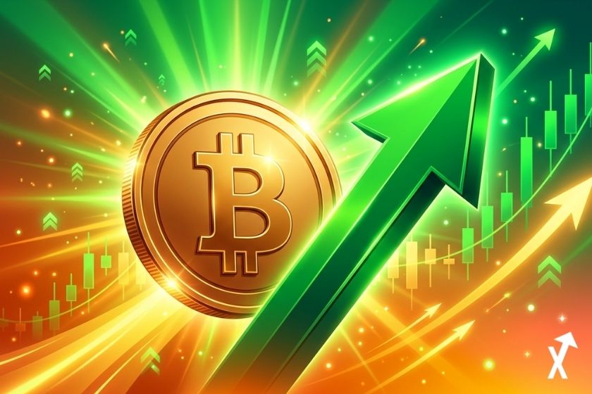 Bitcoin BTC hausse