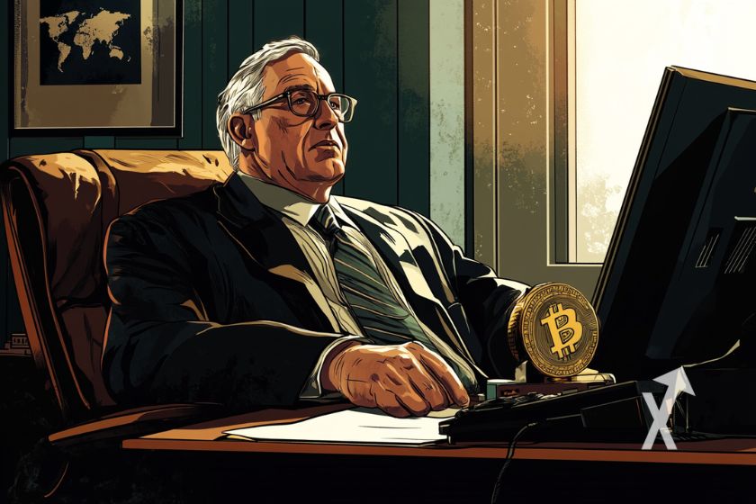 Empres&aacute;rio investe em bitcoin e cripto.