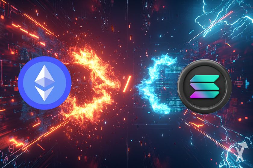 Ethereum x Solana: competi&ccedil;&atilde;o DeFi criptoativos