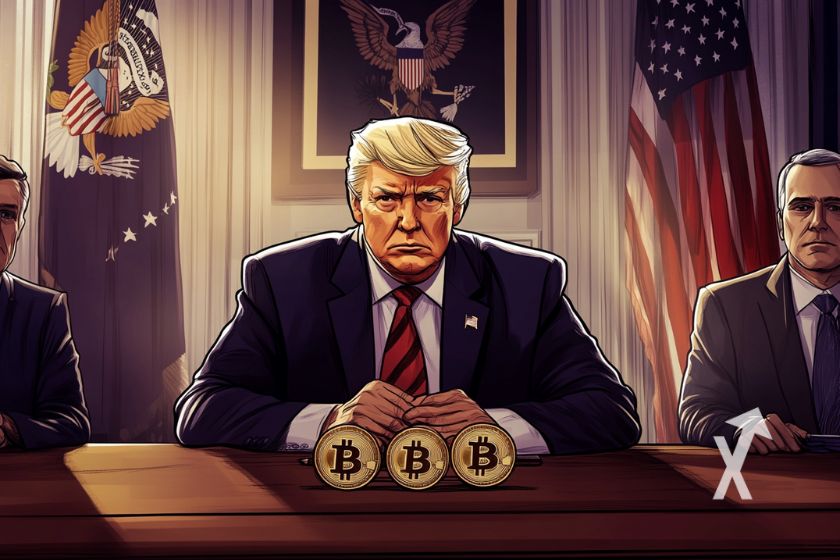 Donald Trump investe em Bitcoin.