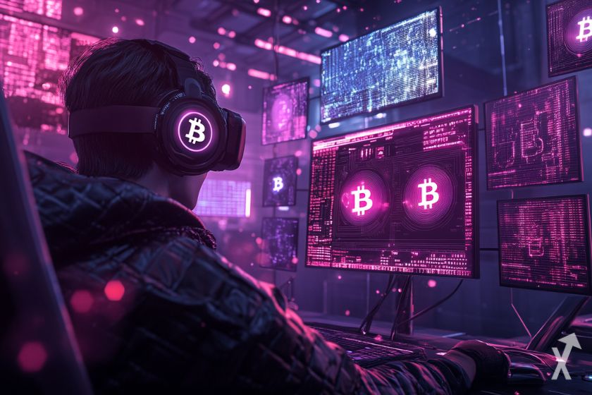 Compra de Bitcoin na GameStop.