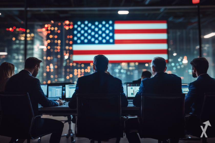 Reuni&atilde;o sobre criptomoedas confidente e segura.