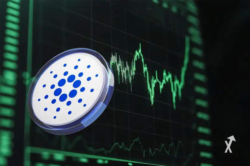 Valoriza&ccedil;&atilde;o do Cardano ADA em alta.