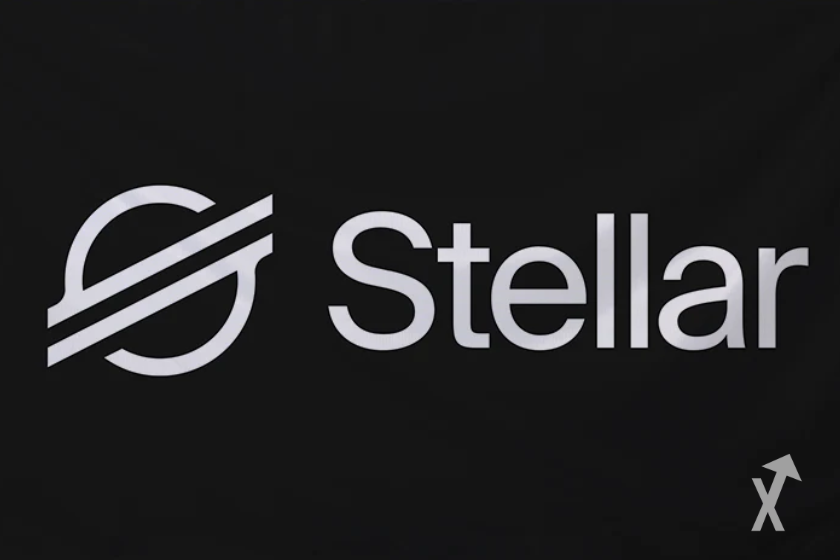 Logotipo elegante da Stellar XLM.