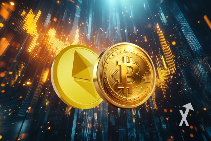 Mercado de cripto pinguins Bitcoin.