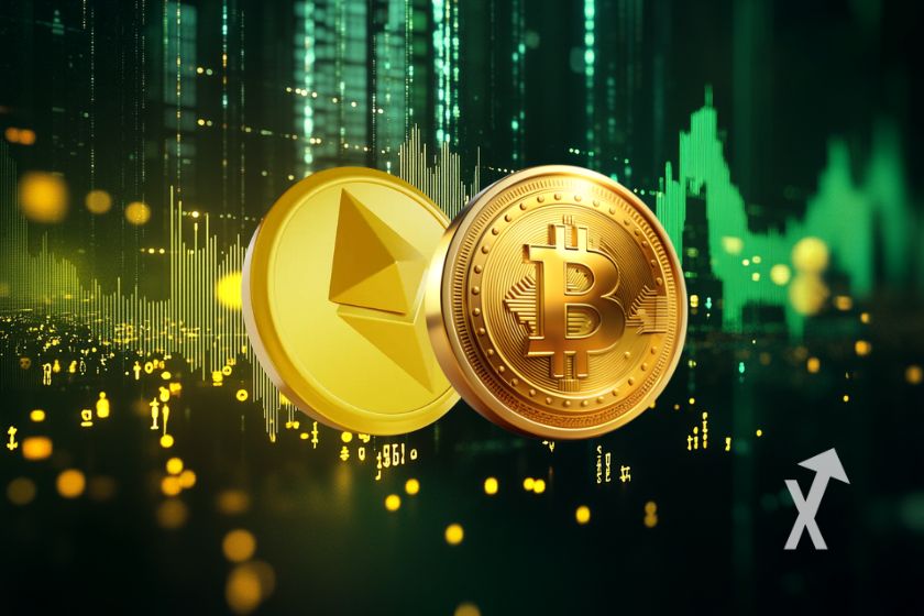 Tend&ecirc;ncias do mercado de criptomoedas.