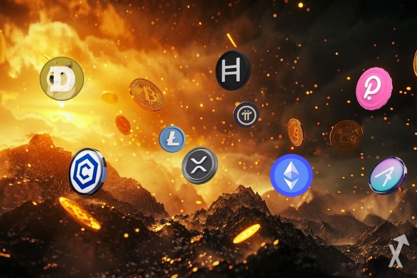 Mercado criptomoedas em alta