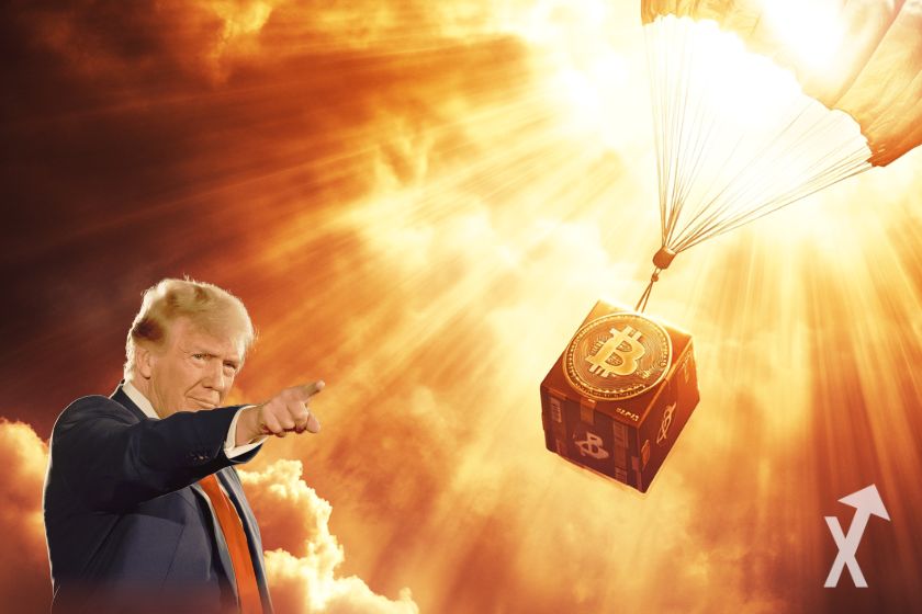Trump Airdrop von Kryptow&auml;hrung