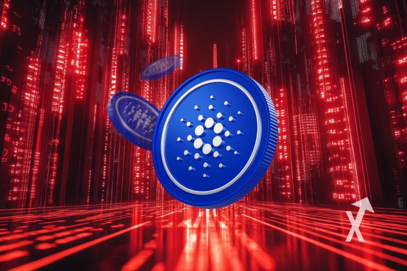 Cardano ADA Kryptow&auml;hrung - Illustration Symbolik.