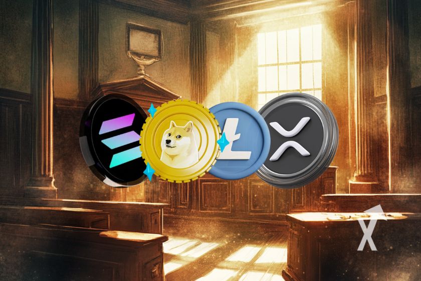 ETFs, SEC, Solana, Dogecoin, XRP, Litecoin cover
