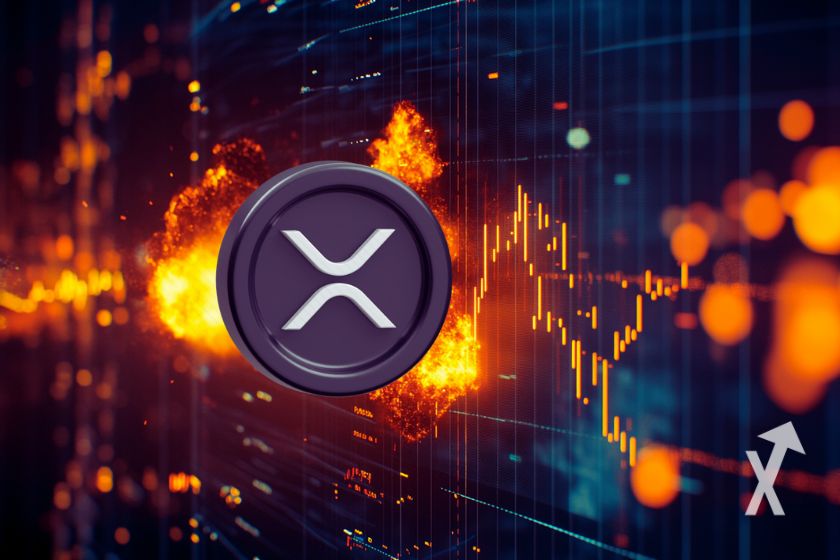 XRP Ripple Explosion: Kryptow&auml;hrung Handel Hoch.