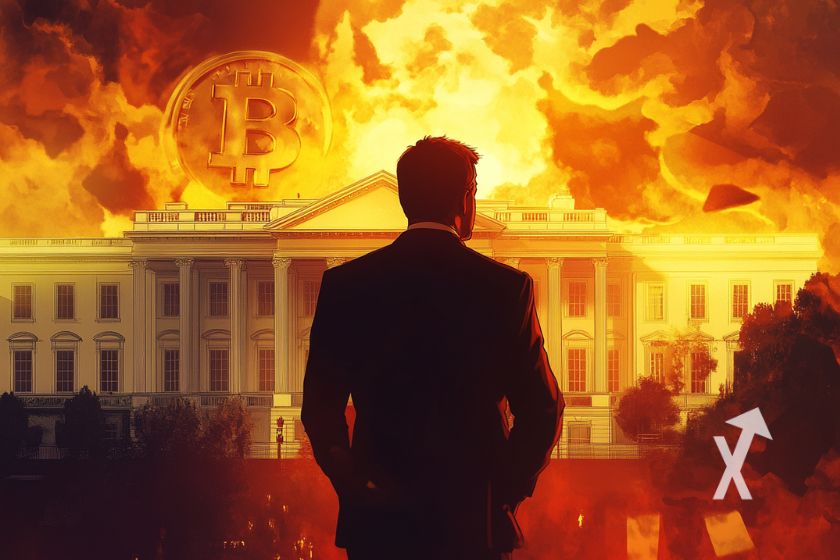 Bitcoin sicherer Hafen vor Trump.
