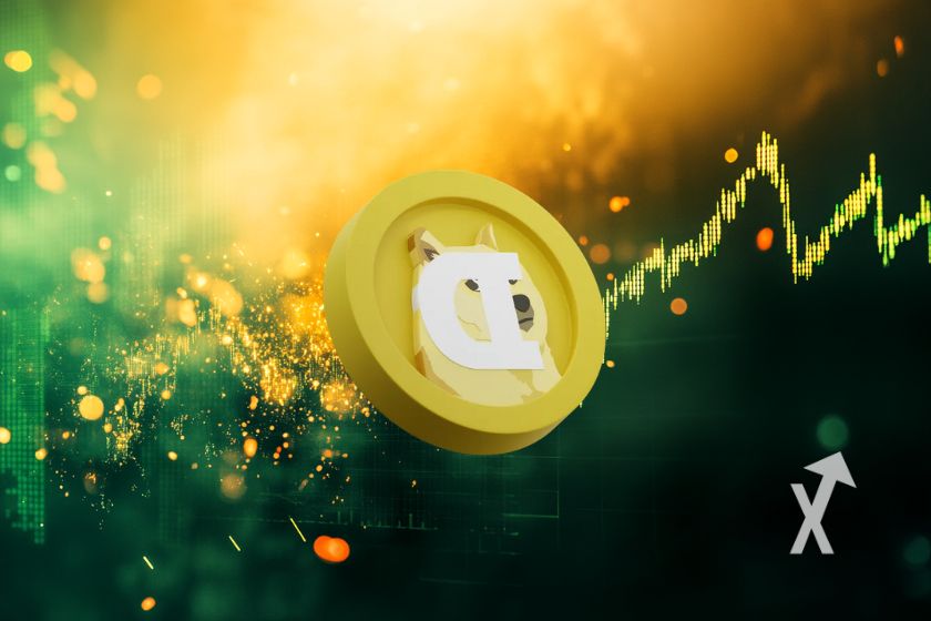 Dogecoin (Doge) auf dem Cover