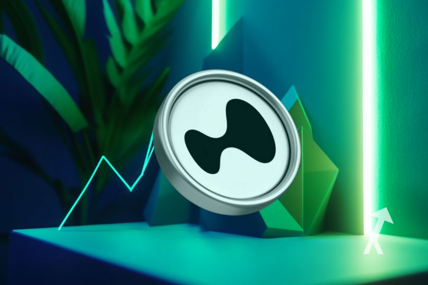 Stylischer Hyperliquid-Hype - modern und auff&auml;llig.