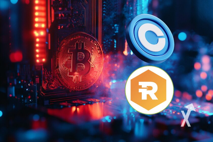 Coinbase deckt Riot-Kryptow&auml;hrungen ab.