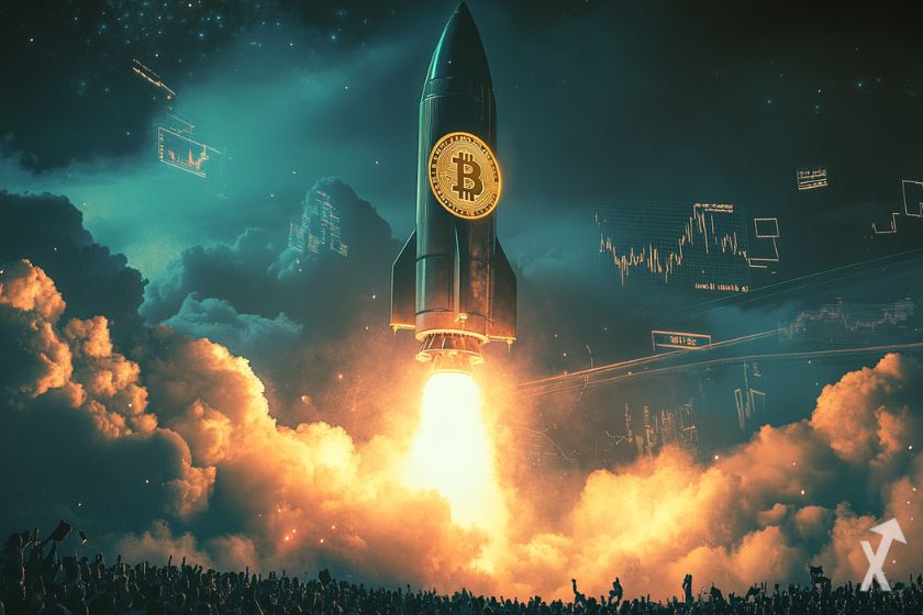 Bitcoin k&ouml;nnte 100.000 $ erreichen.
