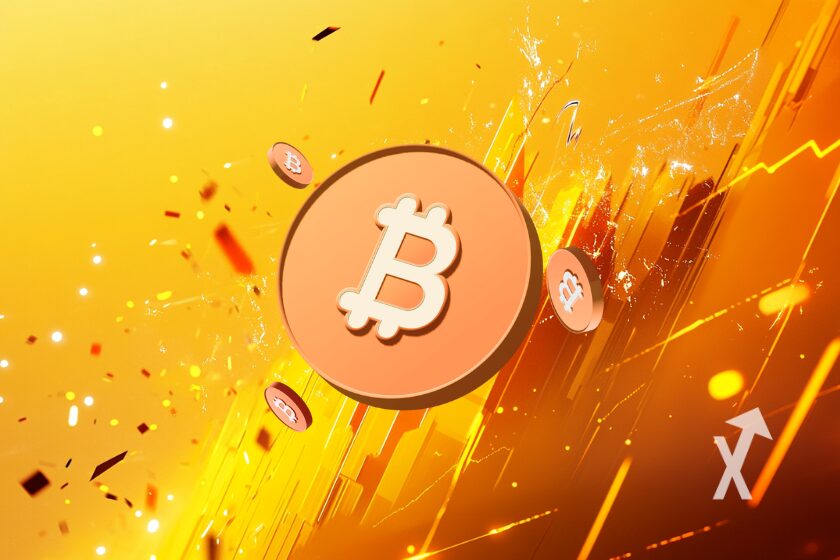 Digitale W&auml;hrung Bitcoin - Kryptow&auml;hrungskonzept.
