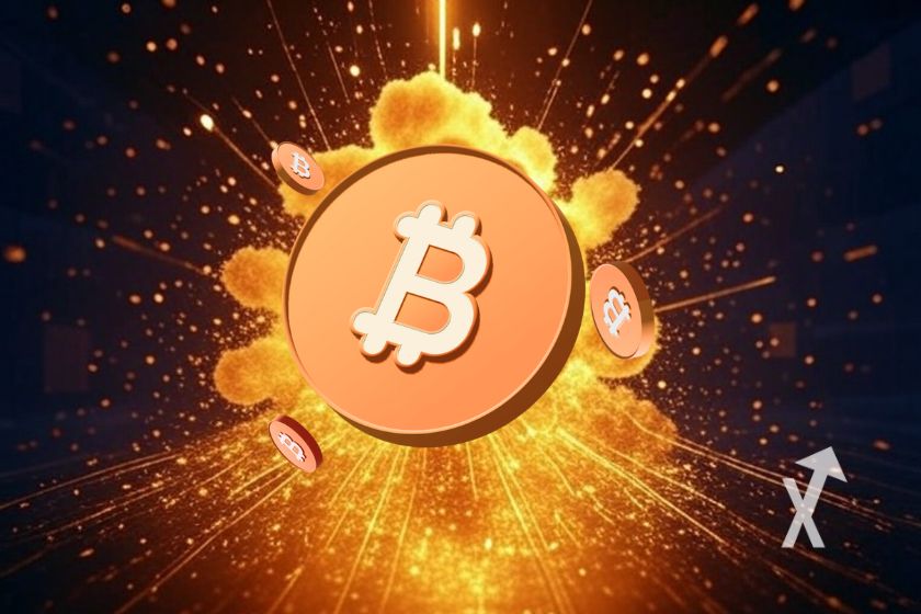 Bitcoin-Hintergrundbild: Zukunft der digitalen W&auml;hrung