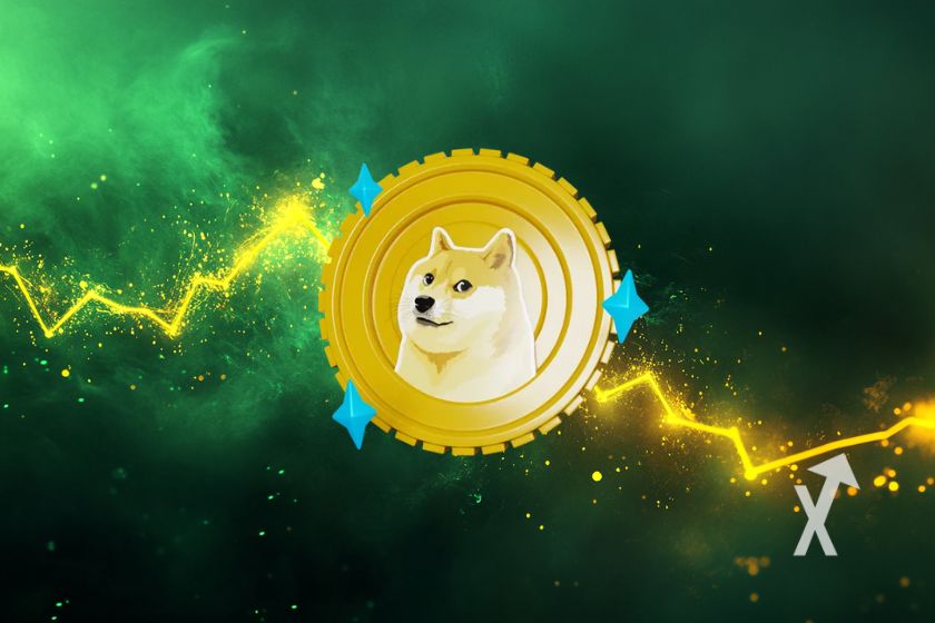 Dogecoin-Darstellung