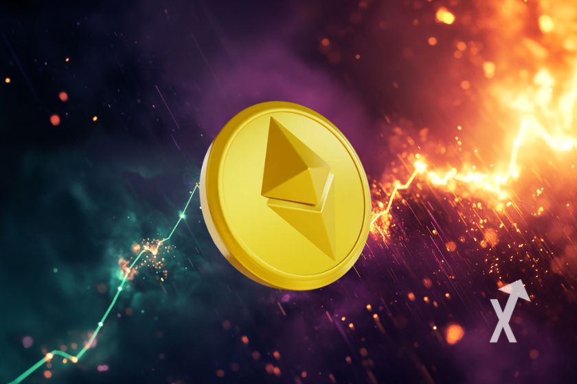 Kryptow&auml;hrung Ethereum (ETH) Hintergrundbild