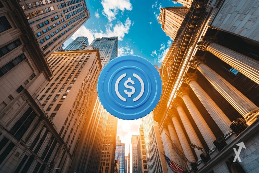 Der Circle USDC-Token: Kryptow&auml;hrung.