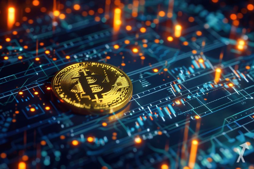 Digitale W&auml;hrung f&uuml;r Online-Transaktionen.