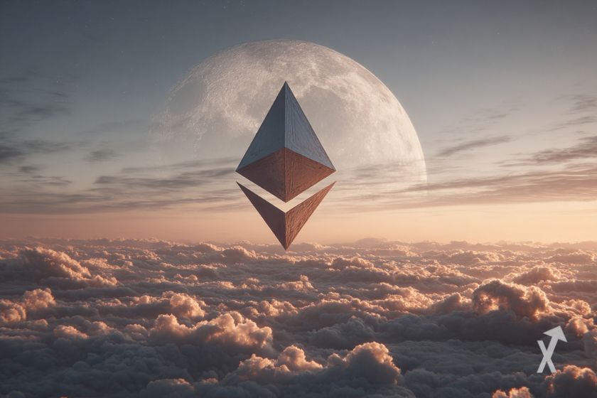 Ethereum am Himmel