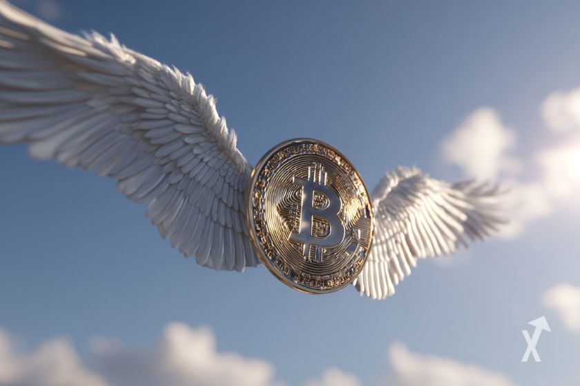 Bitcoin steigt in die H&ouml;he.